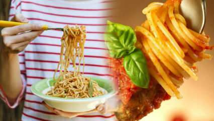 Макароните с доматена паста ли ви качват килограми? Ядат ли се макароните при диета? Нискокалорична рецепта за паста
