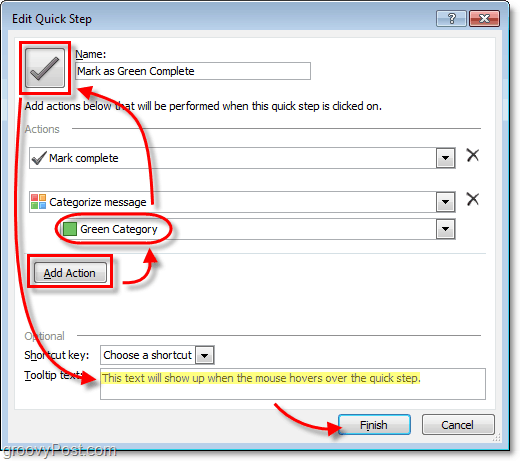 персонализирани Quickstep икони в Outlook 2010