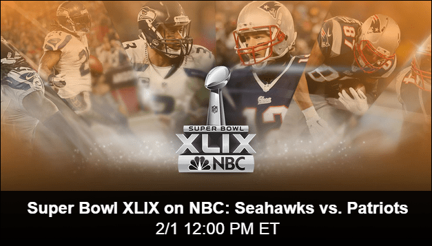 NBC Streaming Super Bowl XLIX Online безплатно