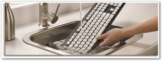 Миеща се клавиатура на Logitech
