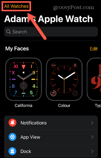 Apple Watch всички часовници