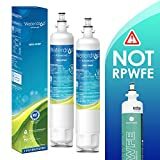 Waterdrop NSF 53 & 42 Сертифициран хладилен воден филтър, съвместим с GE RPWF (не RPWFE), Advanced, пакет от 2
