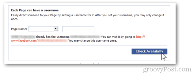 Настройки на facebook страницата потребителско име промяна потребителско име всяка страница може да има име на страница с потребителско име проверете наличността