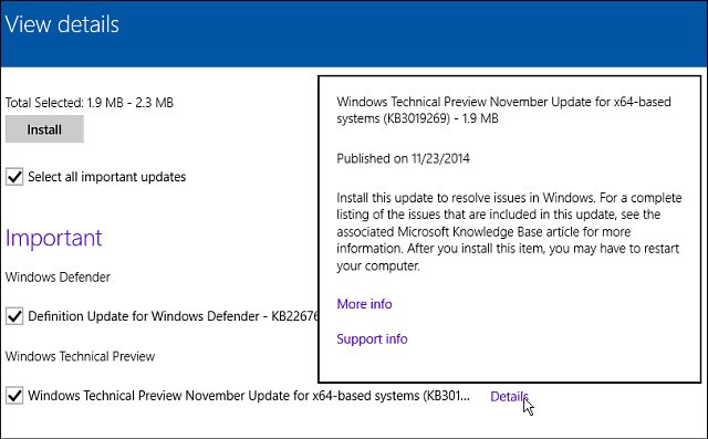 Microsoft Release (KB3019269) Патч за Windows 10 Build 9879