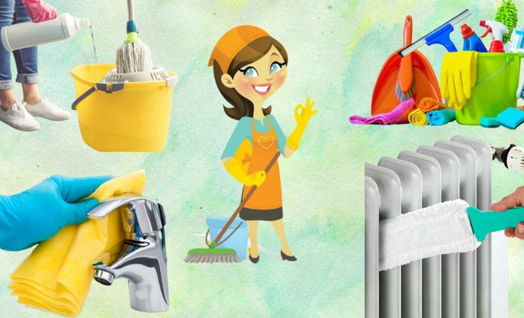 Как да направите семестриално почистване на къщата? Откъде да започна семестриалното почистване?