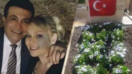 Думите на съпругата му, която посети гроба на Огуз Йълмаз, бяха сърцераздирателни