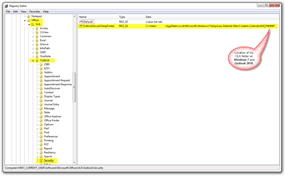 Местоположение на OLK папка за Windows 7 и Outlook 2010