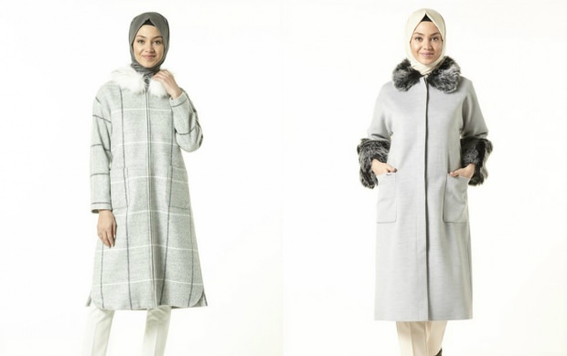 Достъпни модели с дълги палта с хиджаб 2020
