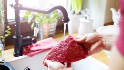 Как се измива месото? Солено ли е месото? Как трябва да се готви месото?