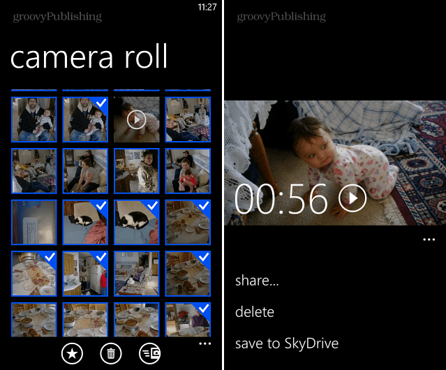 Windows Phone 8: Качване на снимки и видеоклипове в SkyDrive