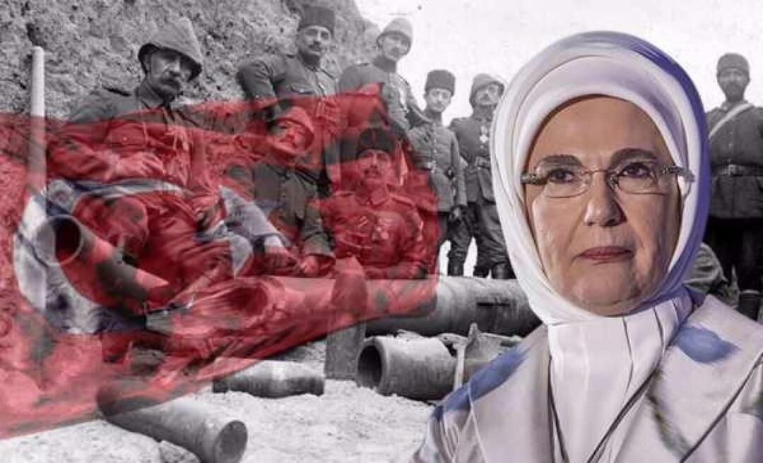 Първата дама Ердоган: Честване на годишнината от славната победа в Чанаккале