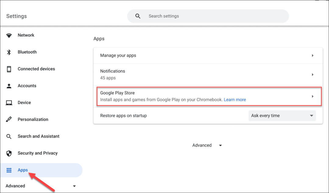 Как да коригирате Google Play, който не работи на Chromebook
