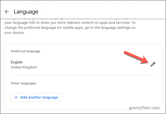 Променете предпочитания език в Google Drive