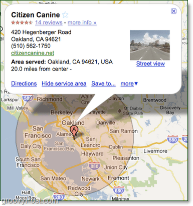 как да добавите бизнеса си в сервизните зони на Google Maps