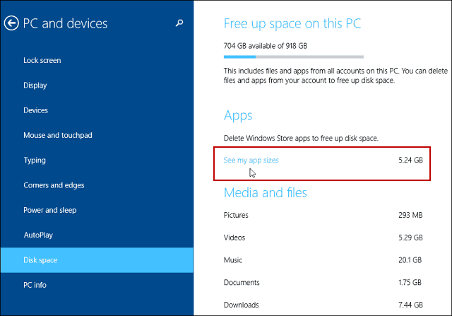 Съвет за Windows 8.1: Управление на модерни приложения и освобождаване на дисково пространство
