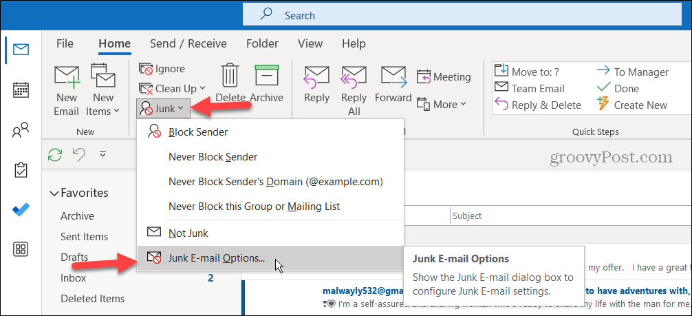 Outlook не се синхронизира