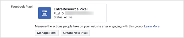 Възможността за използване на Facebook пиксела с групи е нова функция през 2018 г.