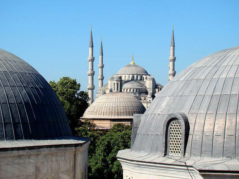 Архитектурни особености на Синята джамия 