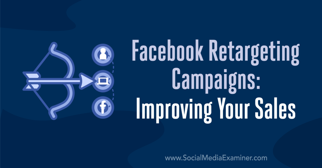 Кампании за пренасочване на Facebook: Подобряване на вашите продажби: Проверка на социалните медии