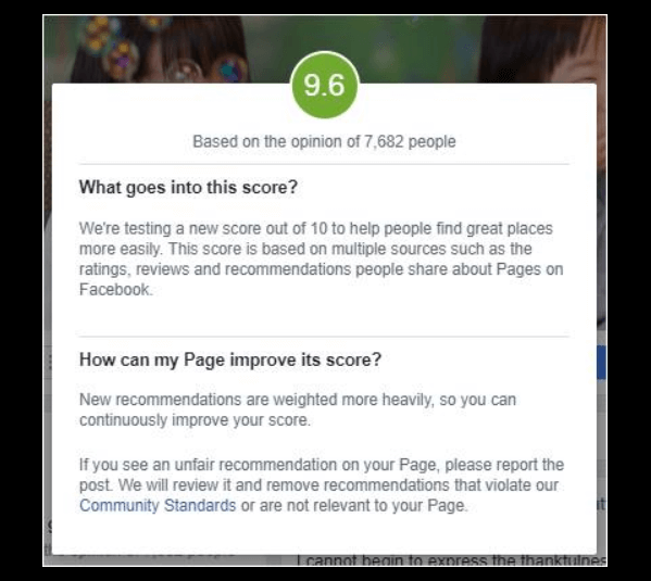 Facebook добавя резултати от отзиви към страниците.