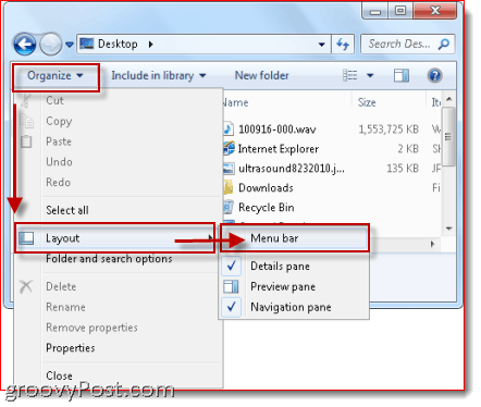 сърфиране в раздели в Windows Explorer qttabbar
