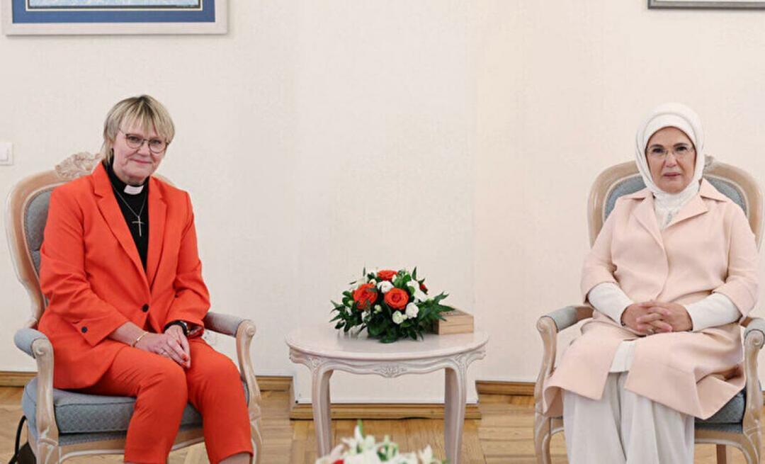 Поздравления за Емине Ердоган от Биргита Ед, съпруга на шведския премиер Улф Кристерсон!