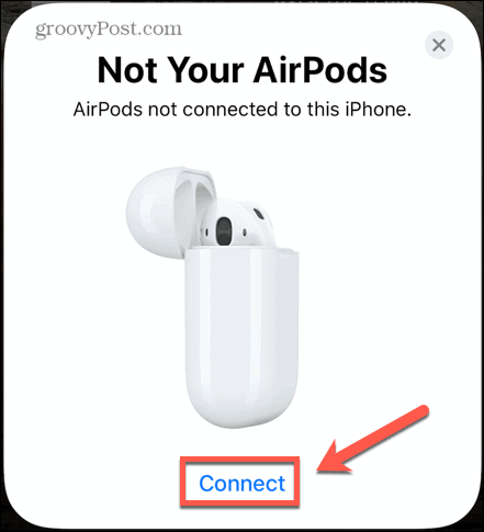 iphone свържете airpods