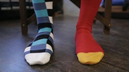 Как се оценяват чорапите, които са оставени сами? 
