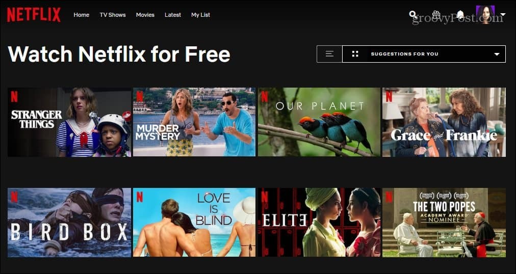 Netflix безплатно