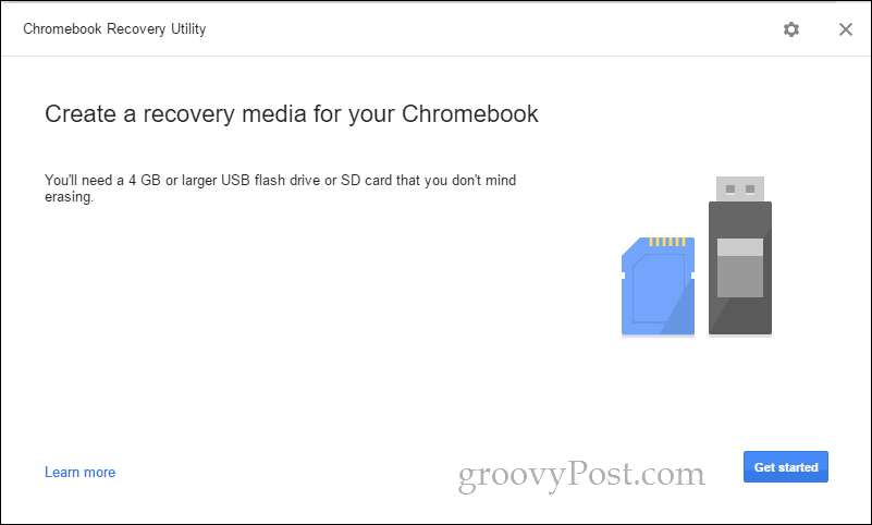 помощна програма за възстановяване на chromebook