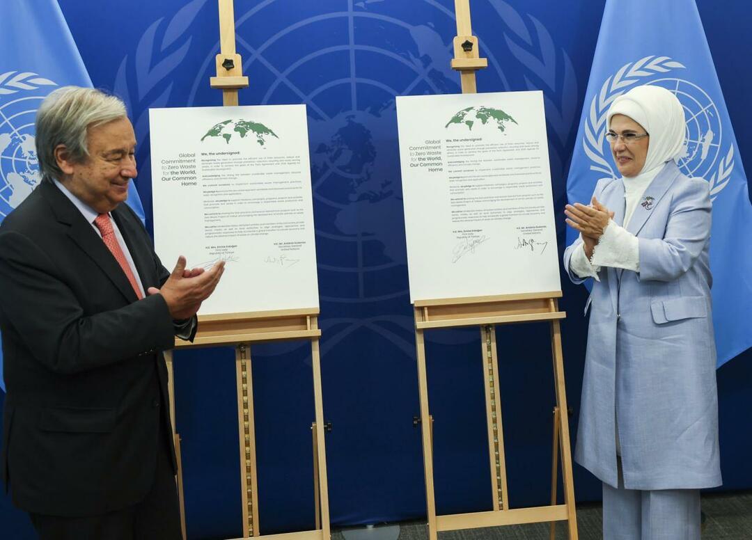 В ООН беше подписана декларация за добра воля за проекта на Емине Ердоган, който дава пример на света!
