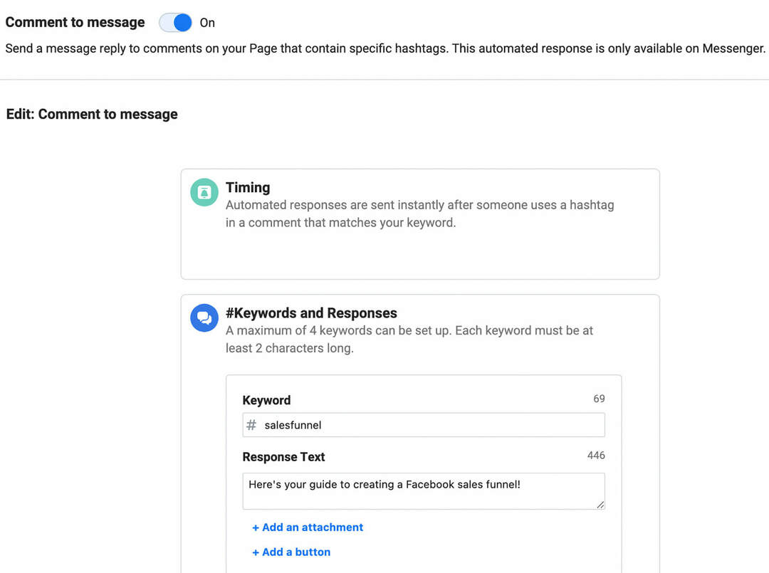 как да създадете-автоматизирани-продажби-фуния-facebook-organic-mofu-content-ideas-edit-comment-message-step-9