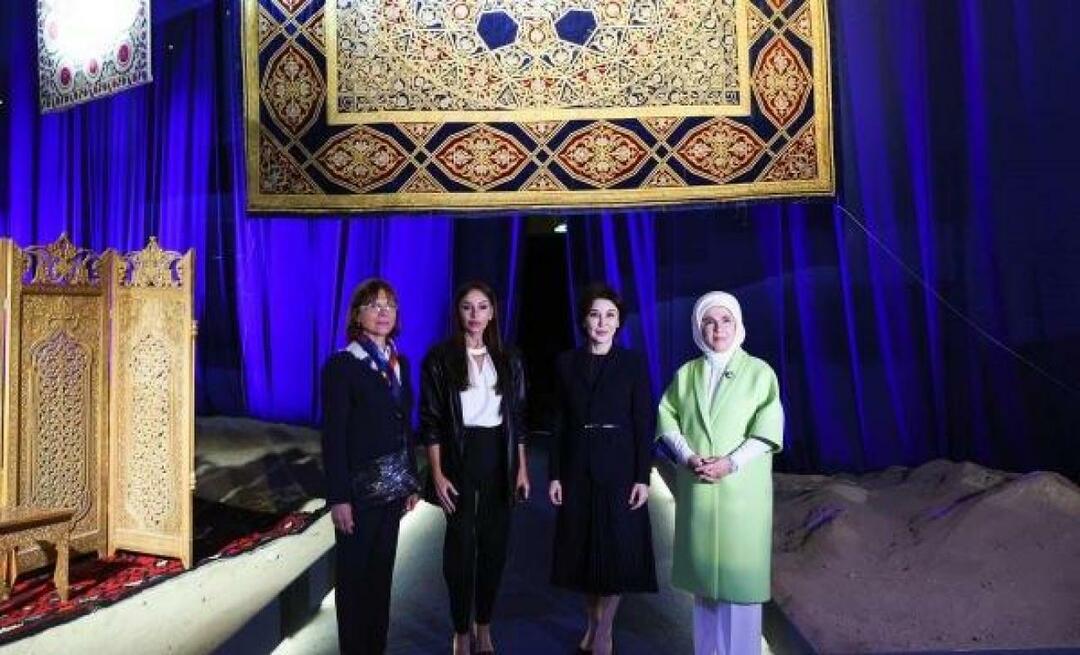 Първата дама Ердоган сподели благодарности към Зироат Мирзийоева, съпруга на президента на Узбекистан
