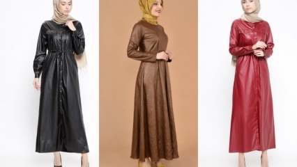 Кожени модели дрехи в облекло за хиджаб