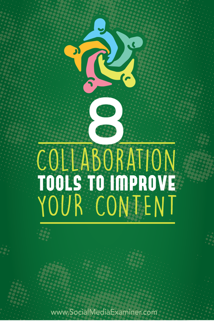 инструменти за сътрудничество за подобряване на съдържанието
