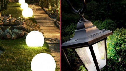 Какво представляват градинските светлини? Предложения за осветление за светли градини