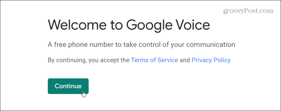 добре дошли в Google Voice