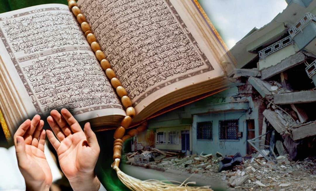 Какви са стиховете за земетресението в Корана? Какво показва честотата на земетресенията?