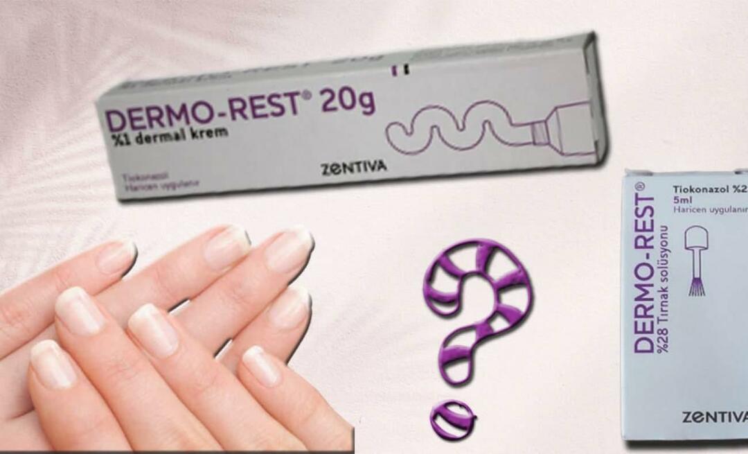 Какво е dermo-rest крем, какво прави? Какви са страничните ефекти? Използване на дермо-рест!