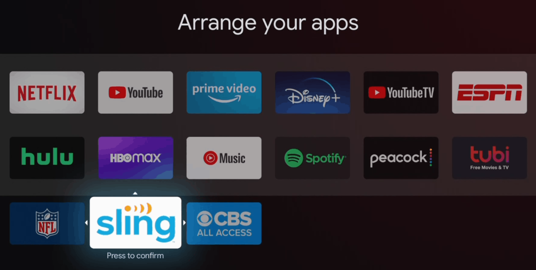 Пренаредете приложенията на Chromecast с началния екран на Google TV