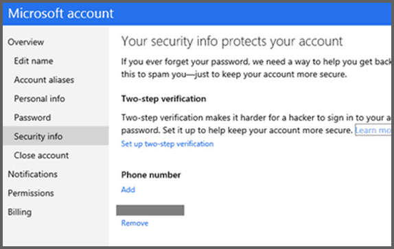 Сигурност: Microsoft разкрива акаунти на Microsoft в две стъпки за проверка