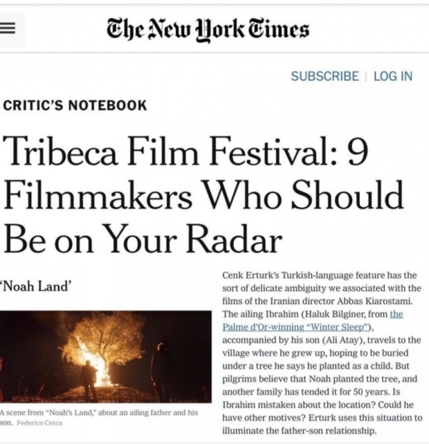 Статията на New York Times Noah's Hill