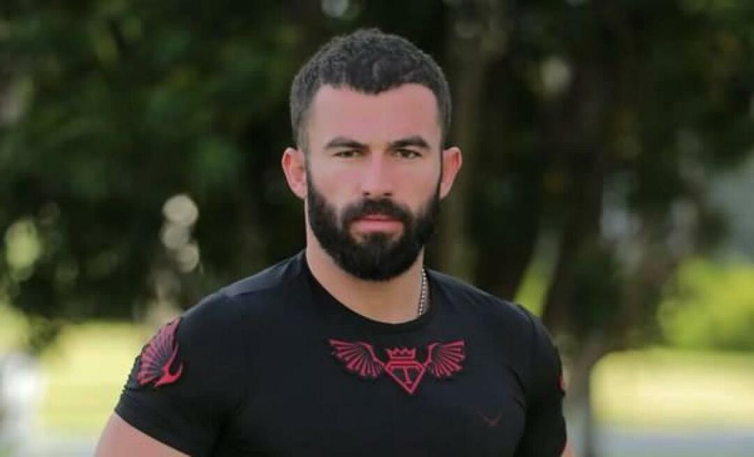 AFAD чу вика за помощ на Turabi, бившия шампион на Survivor! „Благодаря ви, AFAD“