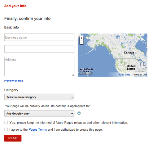 Страници в Google+ - Местен бизнес и места