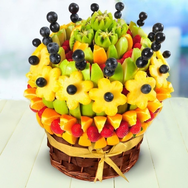 Как да си направим кошница с плодове у дома?