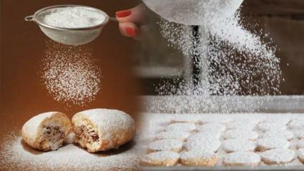 Какво е пудра захар и каква съставка е пудра захар? Употреба на пудра захар