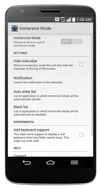 приложение на потапящ режим google play android nexus на екрана на бутоните на екрана клавиши за навигационни клавиши navkeys навигации скрийте игри за android мобилен kitkat kit kat app