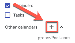 Добавяне на други календари в Google Календар