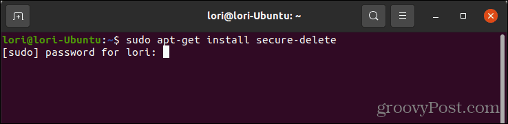 Инсталирайте secure-delete в Linux