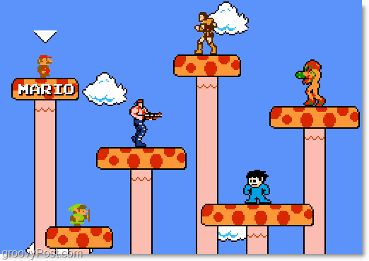 Играйте кросоувър Super Mario NES във вашия браузър [groovyFriday]